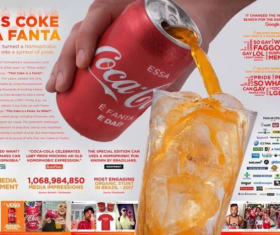 This Coke is a Fanta: Chiến dịch “cú lừa” thế kỷ của Coca-Cola, tôn vinh cộng đồng LGBTQ+ và giải thưởng tại Cannes Lions danh giá.